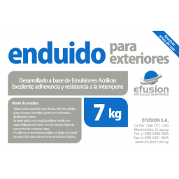 ENDUIDO PARA EXTERIORES 7KG